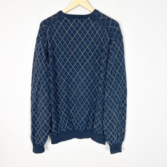 Vintage Brooks Brothers Crewneck Sweater Golf Preppy Old Money Size Large Men's - Picture 3 of 4